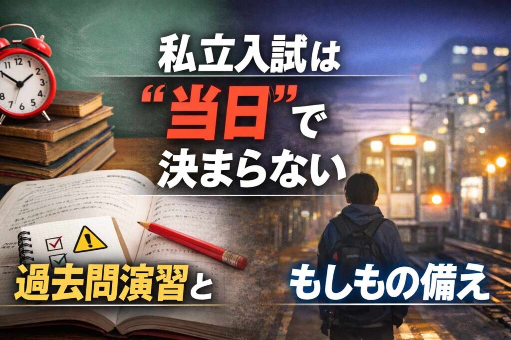 試験前の準備と不測の事態サムナイル