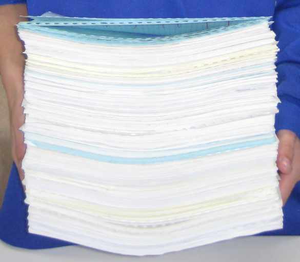 仙台市の中2生が使い切ったノートの山(受験勉強の努力の証・勉強量の可視化)