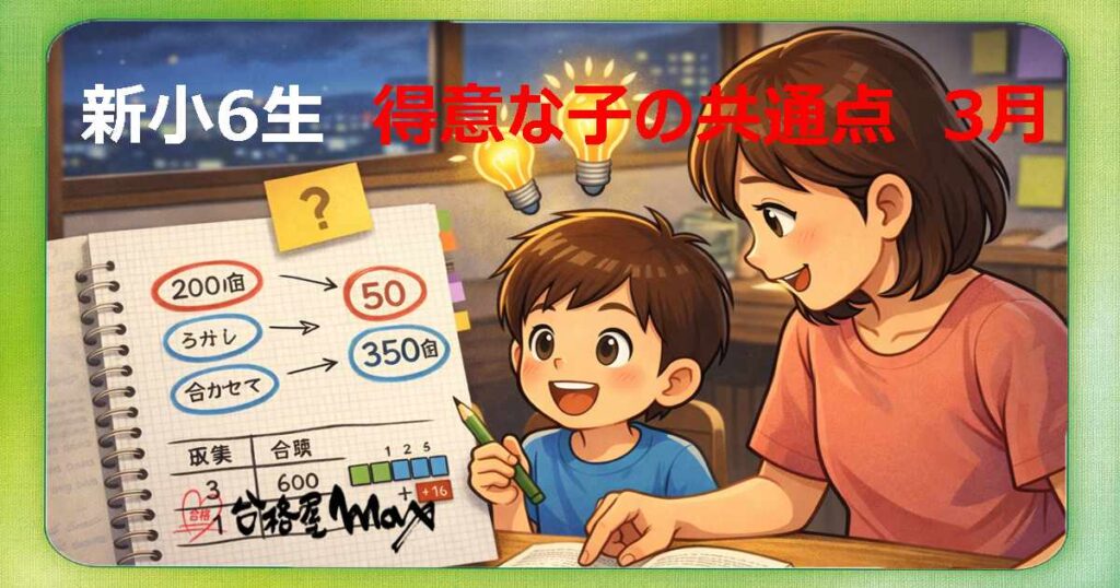 文章問題が得意な子は「手が止まらない」