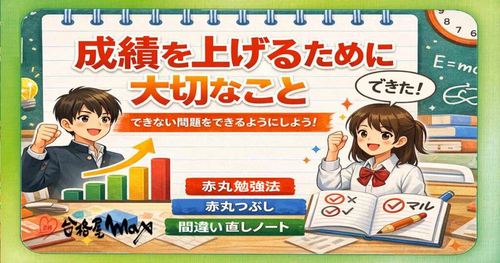 成績を上げるために大切なこと